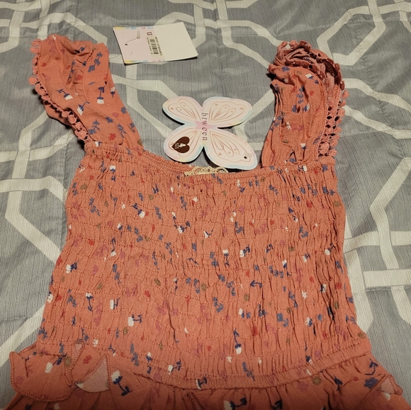 NWT Girls Romper Size 4 with Matching Headband - Picture 2 of 6